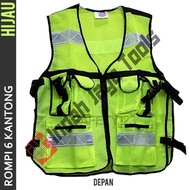 ASGARD 6-Pocket Mesh Vest ASGARD Scotlight Scotlite Heavy Duty