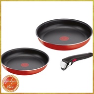 Tefal Ingenio Non-Stick Cookware Set, 3-Piece, Gas Stove Only, Free from Harmful Substances such as 