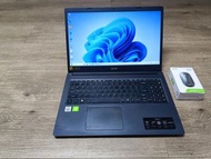 acer a315 i5-1035 20g ram 512gb ssd+1000gb hd.nvidia mx330.15.6吋 1920x1080.win 11.office 2021.附acer 