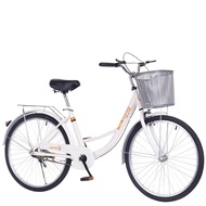Jie'an Foldable Bicycle Women's Work Clothing Lightweight Ordinary Walking 24-Inch 26-Inch Adult College Student Bicycle