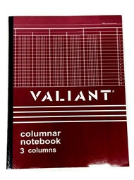 Valiant Columnar Notebook Record Book Journal Ledger Cash Notebook