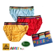 Agree AG 200 mica boys' underwear, 3 pcs