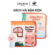 Lalala Baby busy cloth books, cloth toys, multi-interactive toys, montessori toys for babies busy bo