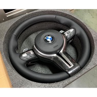 BMW F10 F30 F20 Carbon Trim M-Sport Steering Wheel come with Paddle Shifter & Airbags