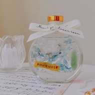 浮游花 莫蘭迪藍綠 附免費包裝 浮游花夜燈組 客製化禮物 永生花