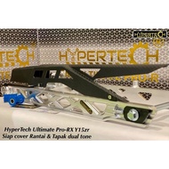 ORIGINAL HYPERTECH SWING ARM ALLOY ULTIMATE PRO-R/RX Y15ZR/Y16/LC135 + 2inch + COVER RANTAI CARBON