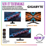 Gigabyte GS32QC&M32QC 31.5"&G34WQCP 34"(VA,1500R,QHD 1440p,170HZ OC,1MS,HDR400,FREESYNC,94% DCI-P3)C