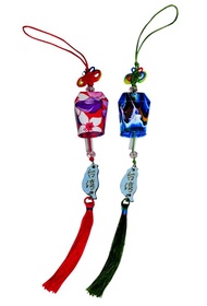 水晶玻璃 琉璃 天燈吊飾 天燈風鈴