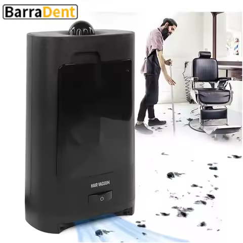 1400W Professional Salon Hair Vacuum Cleaner with Automatic Sensor 2.7L Auto Suction for Barber Shop