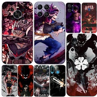 Case For Huawei y6 y7 2018 Honor 8A 8S Prime play 3e Phone Cover Soft Silicon Anime Asta Black Clover