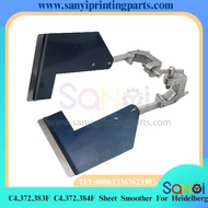 Free Shipping 1 Set Best Quality C4.372.383F C4.372.384F Sheet Smoother For Heidelberg SM102 CD102 C