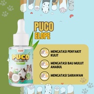 PUCO VIRGIN COCONUT OIL VCO OIL FOR CATS AND DOGS, FUNGAL MEDICINE, SCABIES, Elope