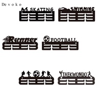 Devoko Medal Display Rack, Medal Holder, Running Medal Storage Shelf, Sports Medal Display for Kitch