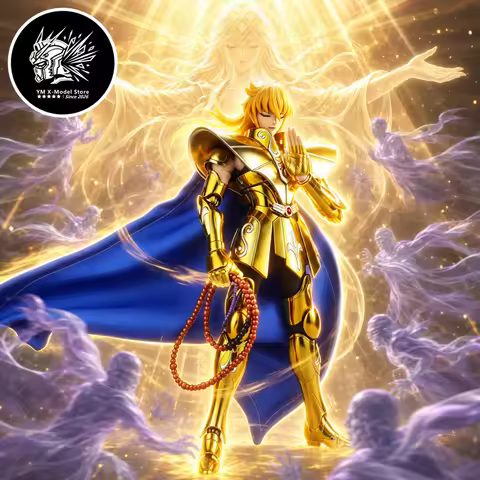 【In Stock】 Saint Seiya MST PLUS 3.0 Virgo Shaka Myth Cloth EX Diecast Metal Armor Gift