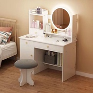 YOULITE Dressing Table Bedroom Nordic Dressing Table Locker One-piece Dresser Multi-function Dresser