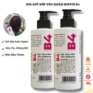 Gel Mềm B4 Tạo Kiểu Giữ Nếp Tóc Xoăn Hippie Xù Mì Tự Nhiên Không Bết Tóc B4 Mùi Siêu Thơm 350ml..