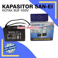 Be Promo 8 uf 8uf Box 450 V SAN - EI Capacitor Box Capacitor/ Water Pump Capacitor/