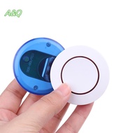 AQ 6V 433Mhz Wireless Remote Control 1 Button Round Remote Control Feel Free To Paste EV1527 Chip Le