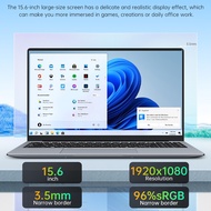 KUU G5 15.6inch AMD R7-5800U Office Gaming Laptop 16GB DDR4 512GB PCIE SSD FHD Screen Windows 11 Computer Laptops