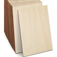 5/12/26pcs-Pack Plywood Craft Sheets: Versatile & Precise For DIY, Wood Burning, CNC Projects -  Woo