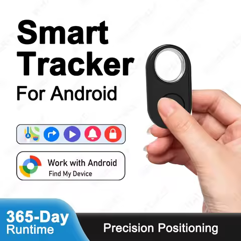 Bluetooth GPS Tracker for Android Devices Tag Work With Google Find My App Key Finder Pet Smart Tag