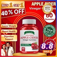 速发 Halal Weight Loss Apple Cider Vinegar Gummies Fitgum Original  Slimming Weight Management Burn Fa