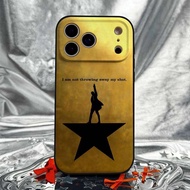 Mesuca | A-Hamilton Musical Lyrics Phone Case For IPhone 17 Pro 15 13 14 16 11 12 Pro Max 7 8 Plus X
