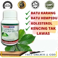 Kapsul Pecah Beling Penawar Batu Karang Ginjal Kencing Tak Lawas 100 Kapsul