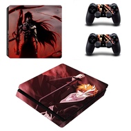 New style Anime Bleach PS4 Slim Stickers Play station 4 Skin Sticker Decal Cover For PlayStation 4 PS4 Slim Consol &amp; Controller Skins new design