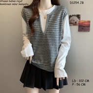 NEWEST COMBINATION KNIT TOP KNITWEAR KNITWEAR WOMAN
