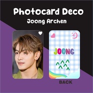 Joong Searchen aydin glossy laminated photocard free innersleeve/