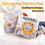 Toy Sunflower Cloth Baby Learning Newborn Story 0-3 Years 6-12 Month