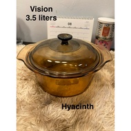 vision cookware 3.5 liters (hyacinth)