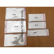 OPP PLASTIC 6x18 7x18 8x18 11x18 12x18 13x18 10x20 11x20 12x20 13x20 14x20 15x20 15.5x20 10x22 11x22