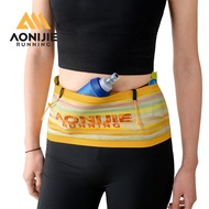 AONIJIE W8145 Running Belt Bag for Jogging Woman Man Waist Pack for Marathon Trail Jogging Walking H