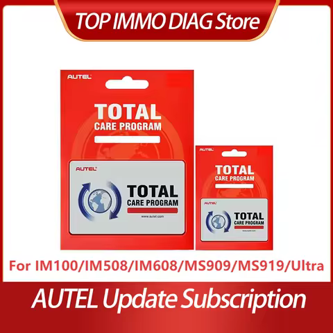 Autel 1 Year Update Software Subscription IM100 IM508 IM508S IM600 IM608 IM608Pro MaxiSys Ultra MS90