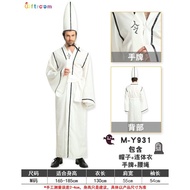 ✨24Hourly Delivery✨Taoist Costume Men's Chastity Costume Clothing Qing Dynasty Zombie Lin Zhengying 