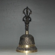 Tibetan Pure Copper Pure Bell Width 7cm Thickness 7cm Height 15.5cm Weight about 176g Antique