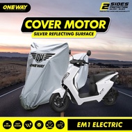 ONEWAY Silver Motorcycle Cover for HONDA EM1 ELECTRIC Waterproof Anti-Heat