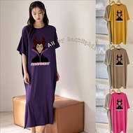 Short Pajamas Dress 4XL Ursula Villain Loose Large Size Loungewear Nightdress One-Piece Home