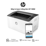 HP 108W 4ZB80A black and white laser printer - A4, A5 printing, USB connection, WiFi -