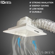 ❃℡BSBOSS 8inch 10inch 12 inch 14 20 Ceiling Type PVC bedroom living room toilet kitchen guest Exhaus