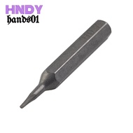 [Hands01] H4×28mm Small Hex Screwdriver Bits H0.7 H0.9 H1.5 H2 H3 H4 4mm Hex Shank
