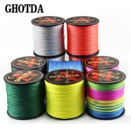 GHOTDA 300M 4 Strands Fishing PE braided fishing line wires 10-120LB Tali pancing