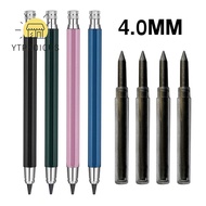 YURUYI Mechanical Pencil, Metal 4.0mm Automatic Pencil, Creative 2B/4B/6B/8B/10B Pencil Refill Sketc