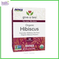 有機洛神花茶包 24包 1.7安士 (48克) 無咖啡因 [香港行貨] 此日期前最佳:2026年11月30日