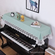 [98% Praise Rate] Piano Cover Anti-dust Cover Piano Half Cover Piano Cloth Cover Towel Piano Cover E