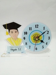 Kado, Hadiah, wisuda, souvenir Plakat Acrylic akrilik Jam