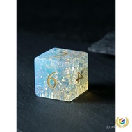 Opal Dice dnd Dice coc Dice▧Dice D20 Running Team Multi-Faced Kids Bode's Gate 7XMB