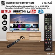 Samsung TV Remote Control Universal Plug &amp; Play for all LCD LED TV Remote Control with Smart TV Functions